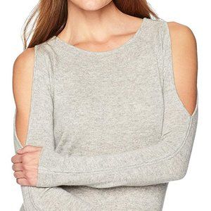 Lark & Ro Women's 100% Cashmere Soft Cold Shoulder